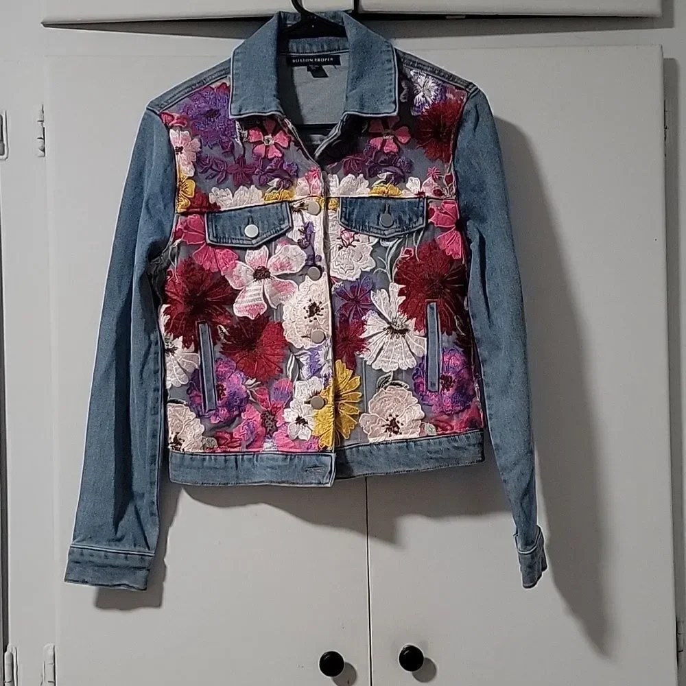 Boston Proper Denim Jacket